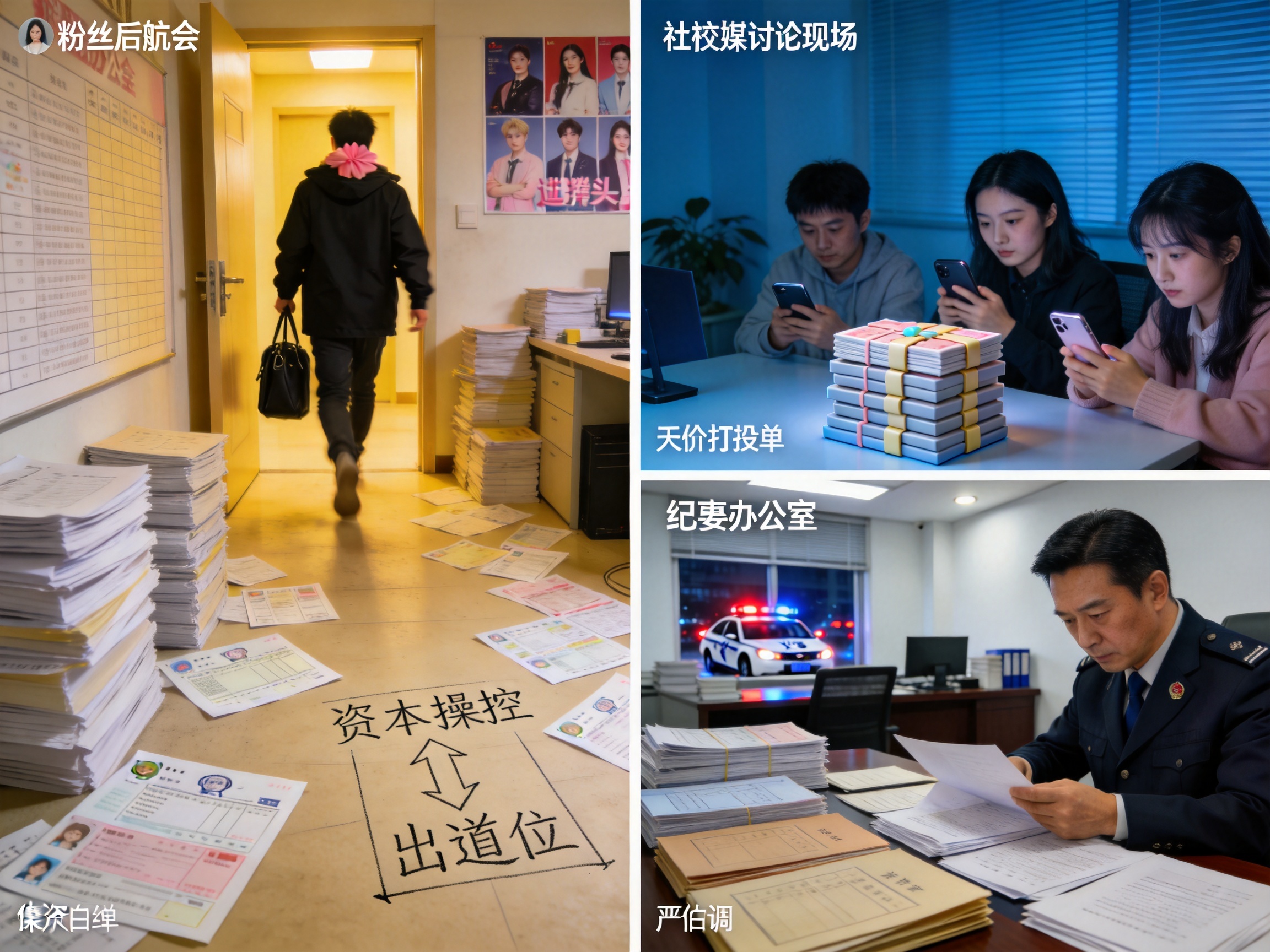 頂流粉絲后援會集資明細